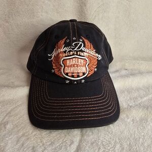 Harley-Davidson Y2K Embroidered Rhinestone Hat